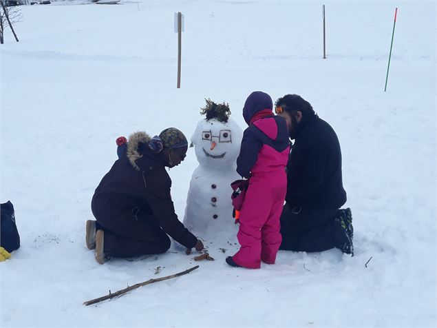 Concours de bonhommes de neige - Praz de Lys Sommand Tourisme