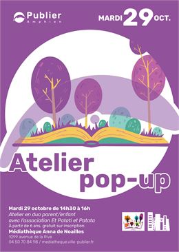 Atelier pop-up - Mairie de Publier