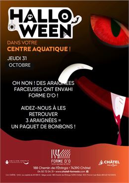 Halloween dans votre centre aquatique !_Châtel - Forme d'O