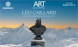 Exposition L'Art au Sommet à Courchevel - Léo Caillard Courcheve - DR