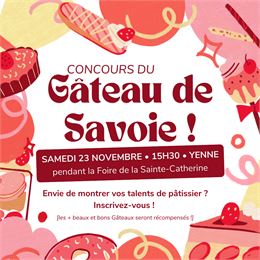 Concours du Gâteau de Savoie • Amateurs_Yenne - Concours du Gâteau de Savoie • Amateurs_Yenne