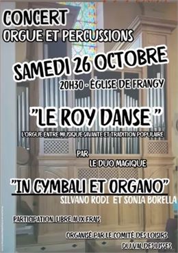 Concert orgue et percussions - Comité des Loisirs du Val des Usses