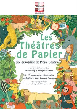 Atelier-visite de l'exposition : Les théâtres de papier - Marie Caudry