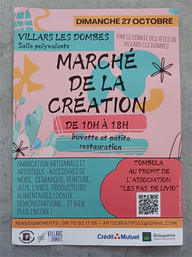 Marché de la création_Villars-les-Dombes - Comité des Fêtes