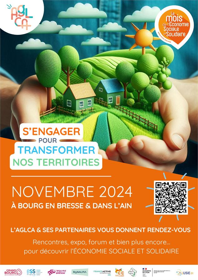 Affiche Mois de l'ESS - AGLCA