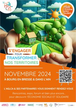 Affiche Mois de l'ESS - AGLCA