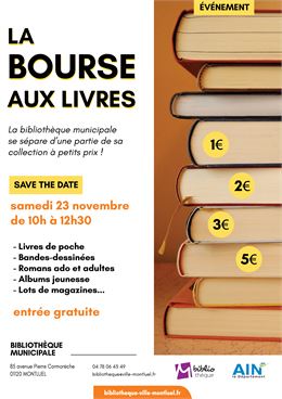 Bourse aux livres - Mairie