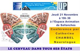 Les conférences de l'UP : le cerveau dans tous ces états_Sallanches