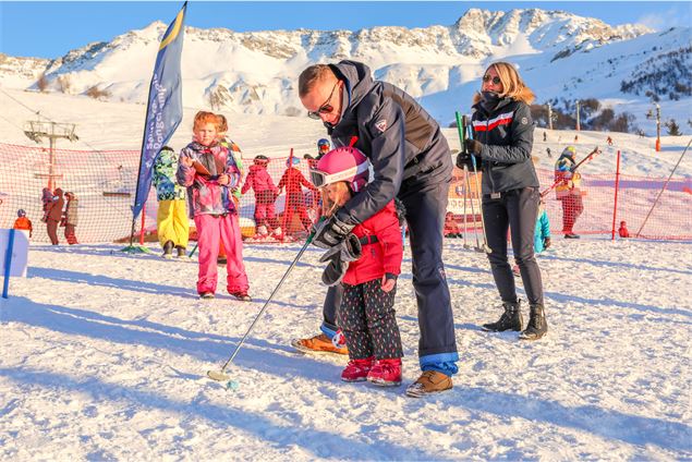 Golf et minigolf sur Neige_Saint François Longchamp