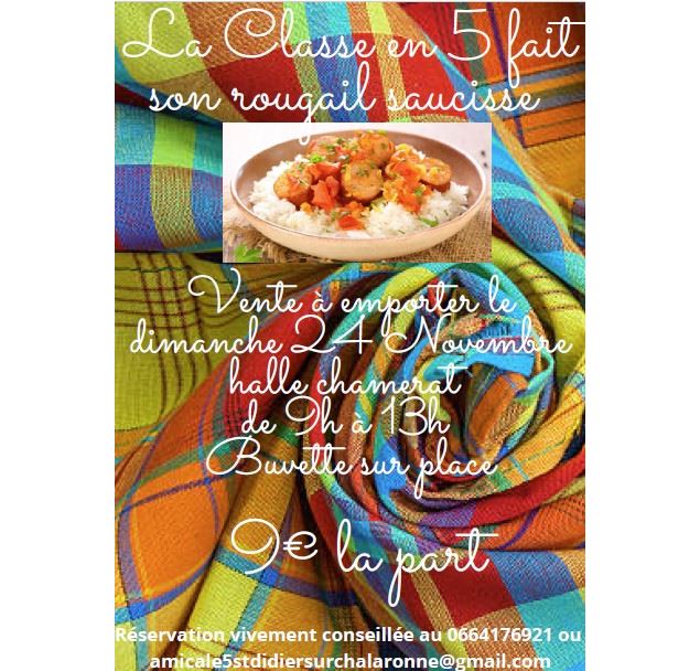 Vente de rougail saucisse_Saint-Didier-sur-Chalaronne