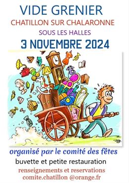 Vide grenier_Châtillon-sur-Chalaronne - Comité des Fêtes