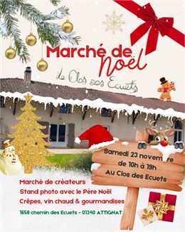 Marché de Noël - Le Clos des Ecuets