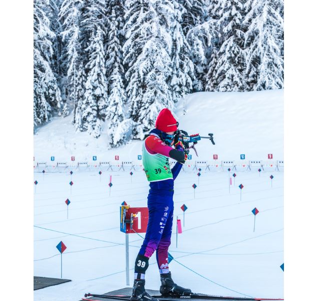 Affiche de la finale de Biathlon SAMSE - Célia Lécuru