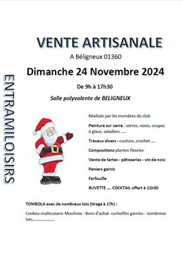 Vente Artisanale_Béligneux - Entramiloisirs