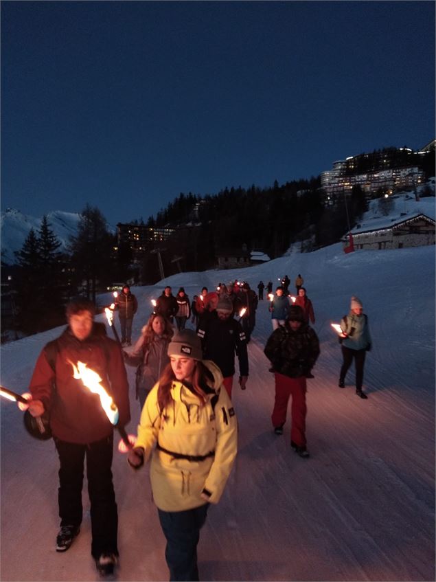 balade aux flambeaux - AB Tourisme