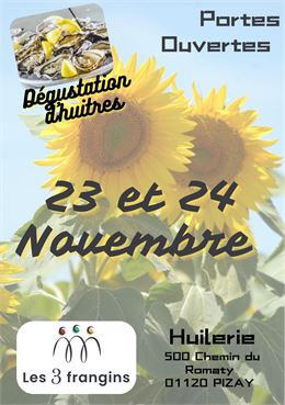 Journées portes ouvertes à l'huilerie des 3 frangins_Pizay - Les 3 frangins