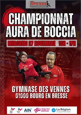 Championnat AURA de boccia - Bresse Handisport