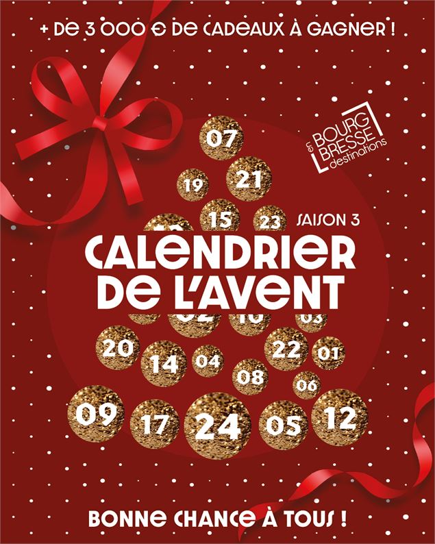 Calendrier de l'Avent - Grand Jeu de Noël_Bourg-en-Bresse