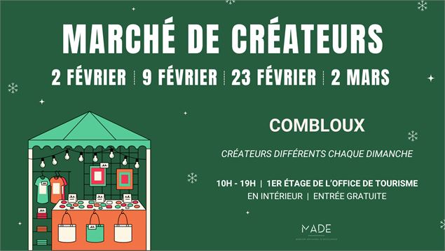 Marché de Créateurs Combloux 2025 - MADE Annecy