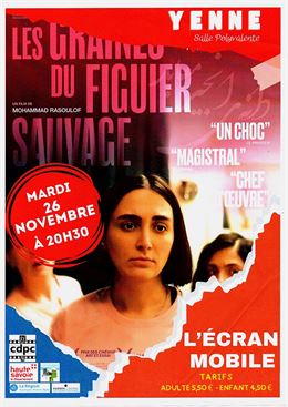 Cinéma à Yenne : Les graines du figuiers sauvage_Yenne