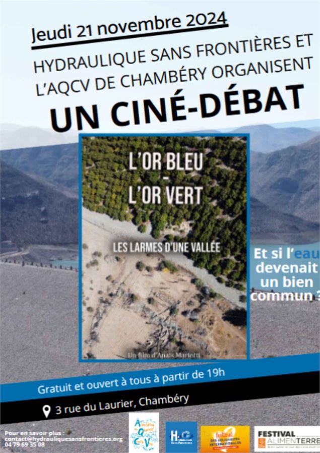 Ciné-débat : Et si l'eau devenait un bien commun ?