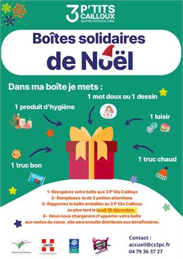 Boîtes solidaires de Noël_Val-d'Arc