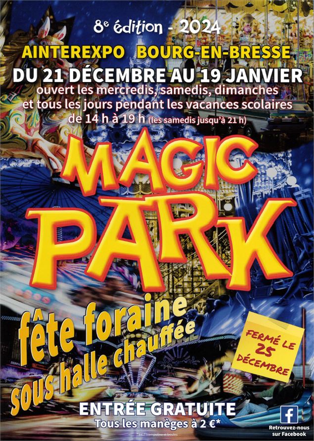 Affiche Magic Park 2024 - Magic Park