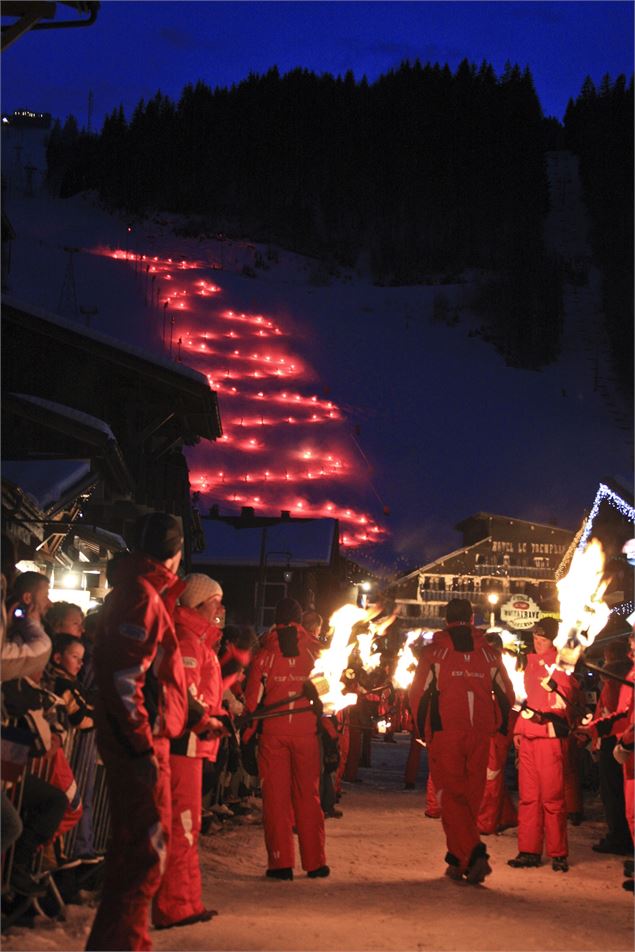 descente aux flambeaux morzine - Ot morzine