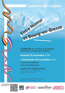 Concerts de cuivres de Namur_Bourg-en-Bresse