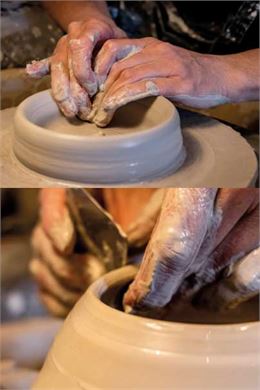 Démonstration de Poterie - Atelier de Puce