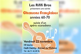 Chansons françaises - Thônes - Café Chez Daddy - Chez Daddy