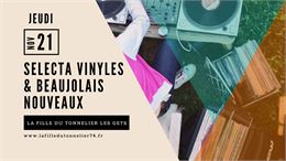 vénement Soirée Vinyles & Beaujolais_Les Gets - La fille du Tonnelier