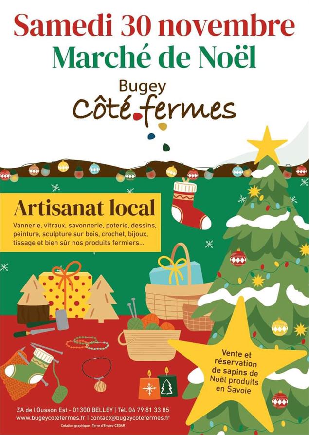 Marché de Noël à Bugey Côté Fermes_Belley - Bugey Côté Fermes