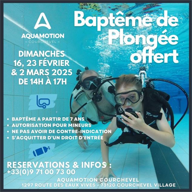 BAPTEME DE PLONGEE OFFERT_Courchevel