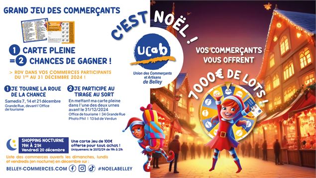 Grand jeu des commerçants - UCAB