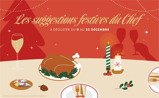 Les suggestions festives du chef au restaurant La Yourte_Gaillard - La Yourte