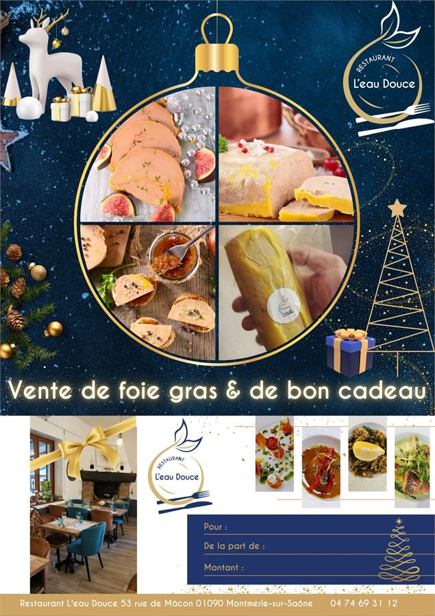 Vente de foie gras et bons cadeaux_Montmerle-sur-Saône