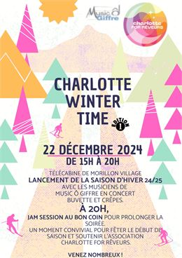 Affiche événement Charlotte For Ever - Stekip