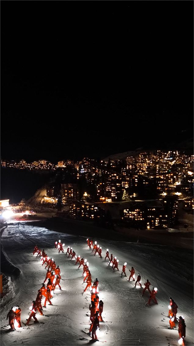 Descente aux flambeaux_Avoriaz