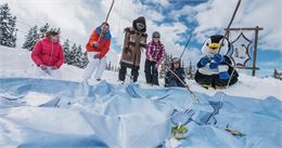 Animations et jeux en extérieur au village des Inuits - Méribel Alpina