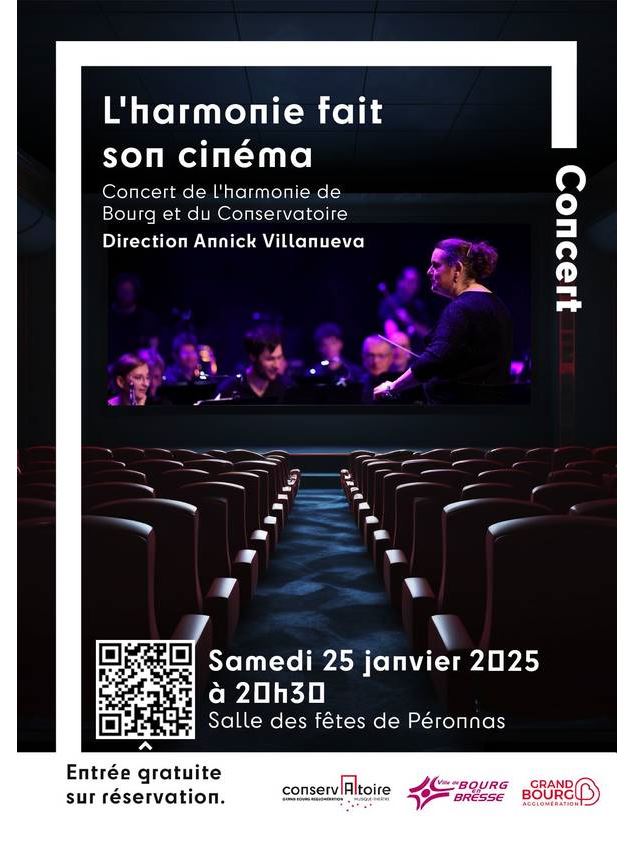 Affiche du Concert - Conservatoire GBA