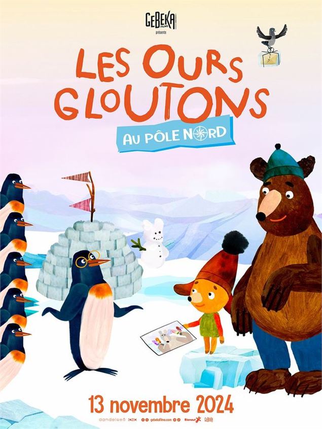 Ciné goûter : Les oursons gloutons au pôle nord_Albertville