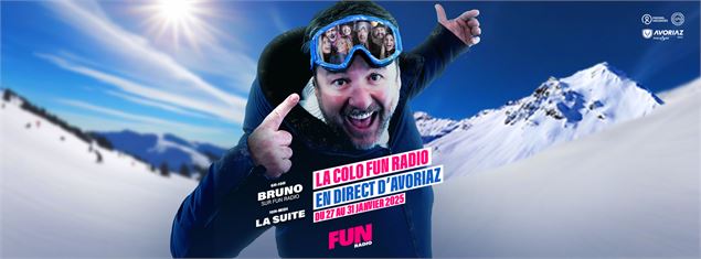 Bruno sur Fun Radio à Avoriaz !_Avoriaz