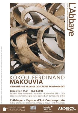 Visite commentée de l'exposition de Kokou-Ferdinand Makouvia_Annecy - Abbaye - Espace d'art contempo