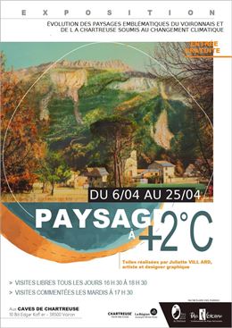 Exposition : Paysages à +2°C - Médiathèque Jean Louis Favre