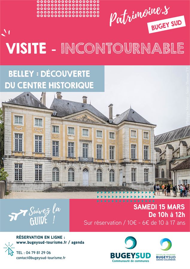 Affiche VG Belley 15/03 - Office de Tourisme Bugey Sud Grand Colombier