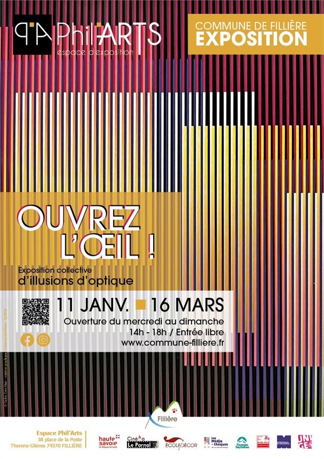 Ouvrez l'œil ! - exposition collective illusions d'optique