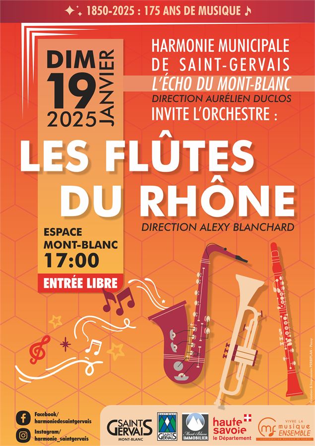 Concert inaugural des 175 ans de l'Harmonie Municipale de Saint-Gervais_Saint-Gervais-les-Bains - Ha