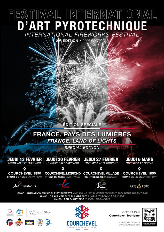 Festival d'art Pyrotechnique - Du 13 Février au 6 Mars_Courchevel - Courchevel Tourisme