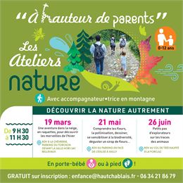 A hauteur de parents : Ateliers nature à Bellevaux_Bellevaux - CCHC